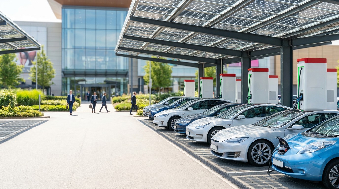 SNAK4EV commercial charging hub